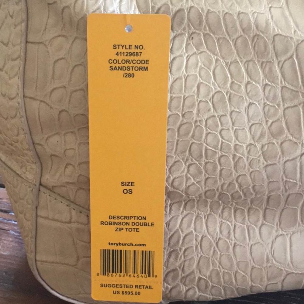 Tory Burch Robinson Double Zip Tote - Picture 2 of 5